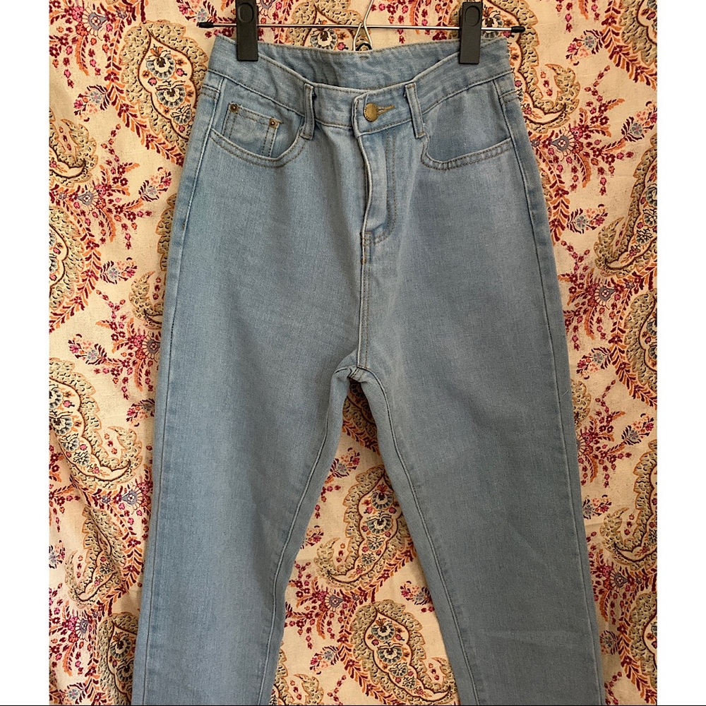 High waist jeans
